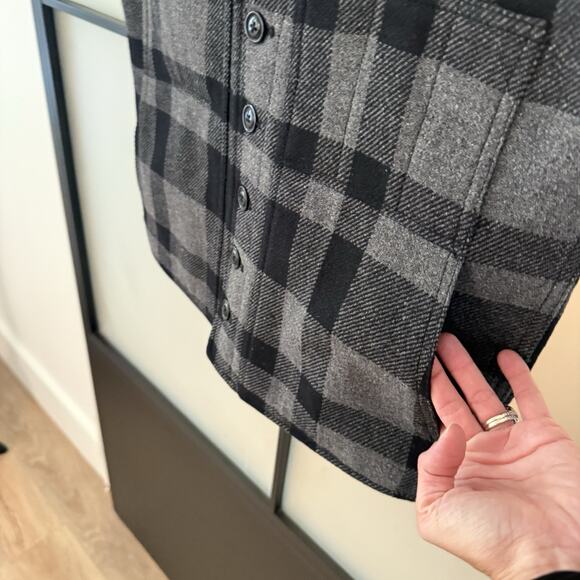 Ralph Lauren Denim & Supply Mens Black Plaid Vest Waistcoat Size Small Academia - Picture 14 of 14